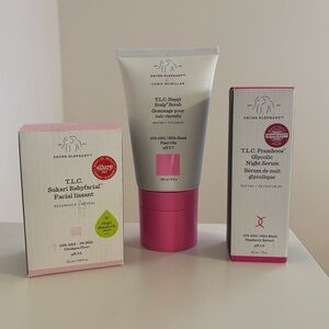 Drunk Elephant Babyfacial Framboos Happi Scalp Bundle AHA BHA Skincare New